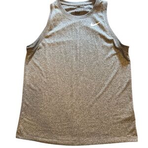 The Nike Tee Dri-Fit Heather Gray